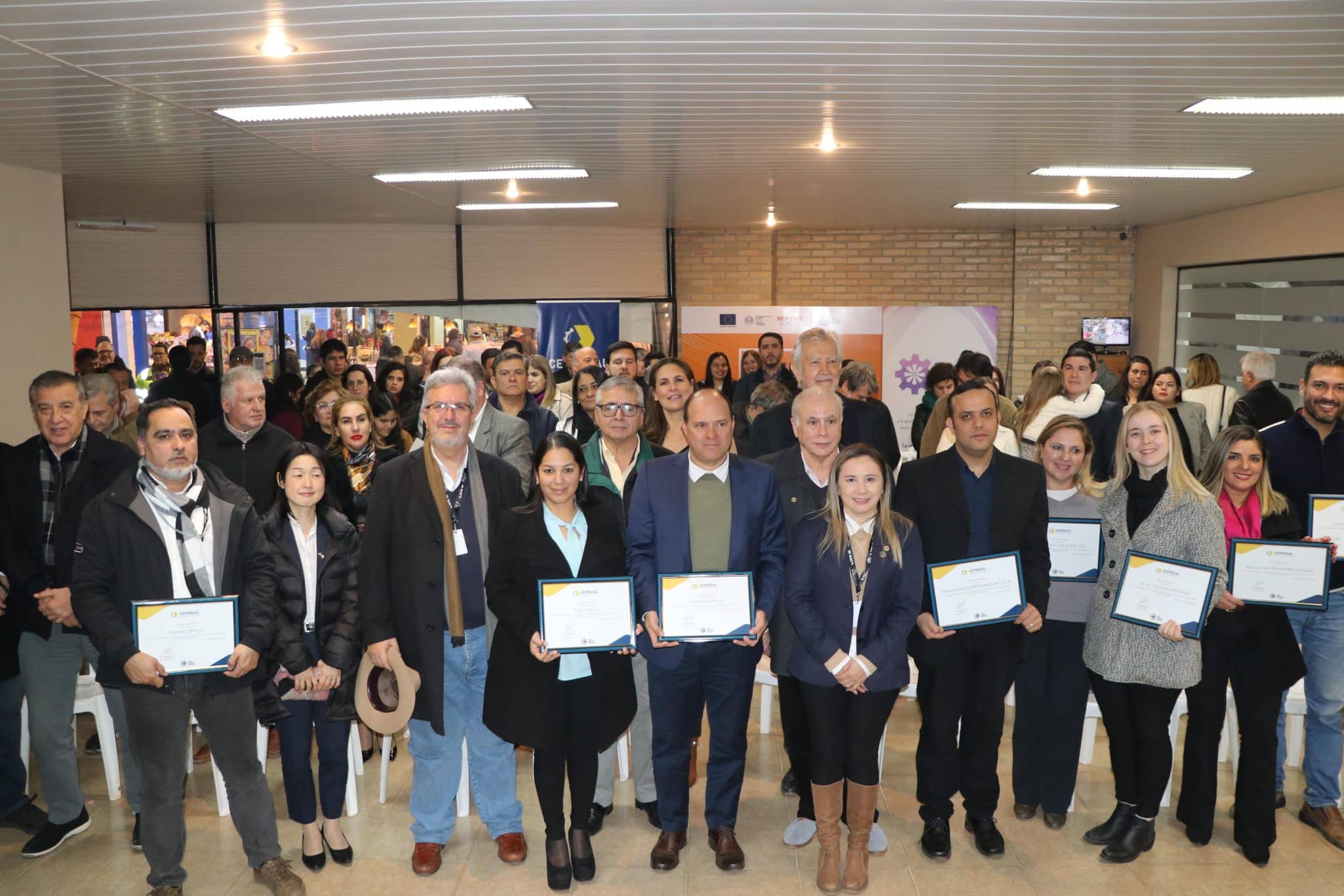 Empresas reconocidas por CEPROCAL